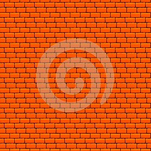 Orange Brick Wall Seamless Texture