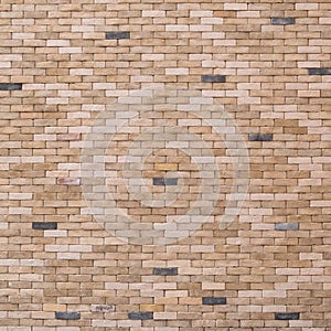 orange brickwall background