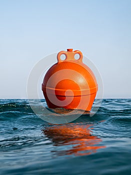 Orange buoy