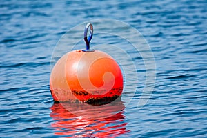 Orange buoy