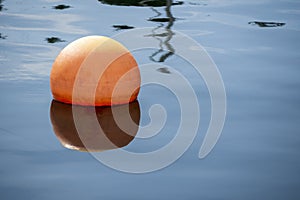 Orange buoy