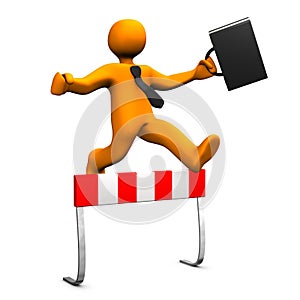 Businessman Steeplechase