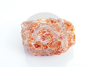 Orange calcite.