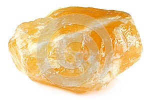 Orange calcite photo
