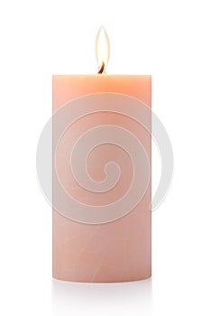 Orange candle