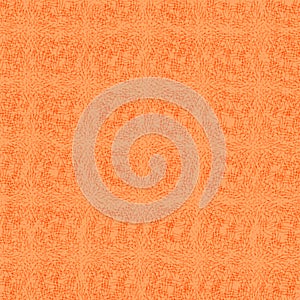 Orange canvas leather background texture