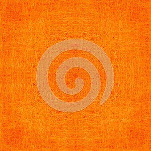 Orange canvas paper background texture