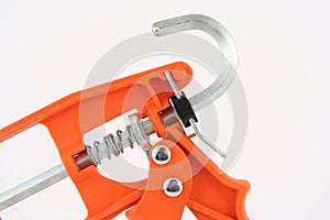Orange Caulking Gun