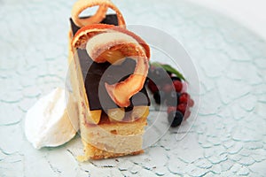 Orange chocolate cake