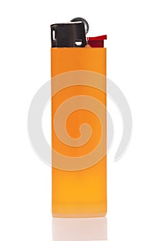 Orange cigarette lighter