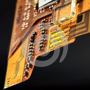 Orange circuit board