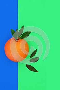 Orange Citrus Fruit Health Food Abstract Background