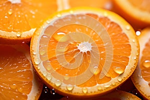 orange citrus slices