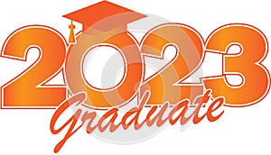 Orange Class of 2023 Graduate