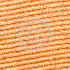 Orange color sponge texture