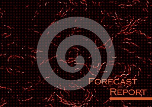 Orange Cover for sensible news Forecast Report size A3 300 dpi photo