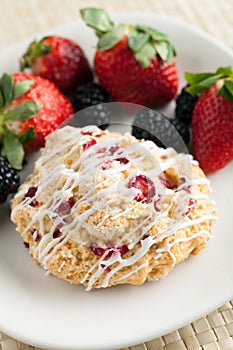 Orange Cranberry Scone