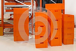 Orange crates