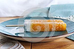 Orange and Cream Ice Pop