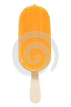 Orange creamsicle popsicle