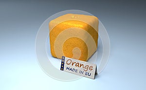 Orange Cube Made In EU