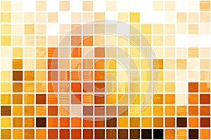 Orange Cubic Professional Abstract Background