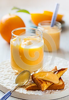 Orange curd