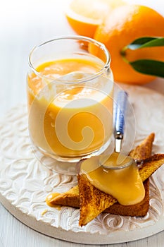 Orange curd