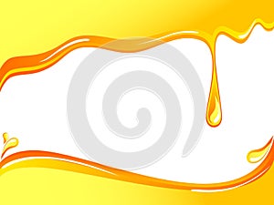 Orange drops background