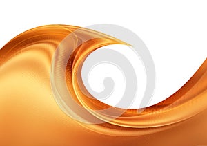 Orange dynamic abstract modern background