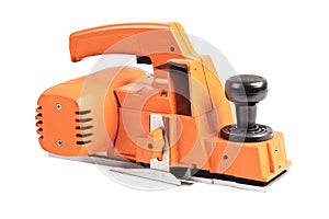 Orange electric plane