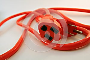 Orange Electrical Cord