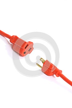 Orange Extension Cord