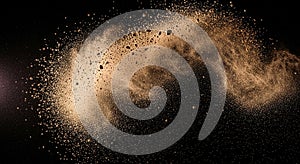 Orange fire smoke explosion abstract dramatic background