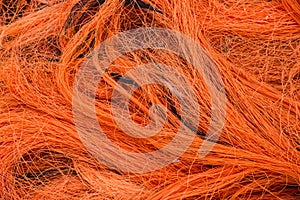 Orange Fishing Net