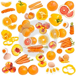 Naranja comida 