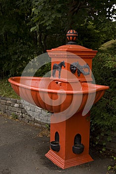 Orange Fountain photo