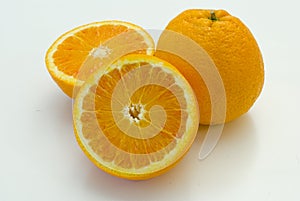 Orange fresh fruit