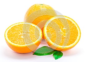 Orange fruit close up