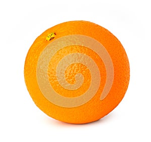 orange fruit isolate on white b