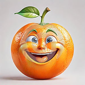 Orange fruit oranges delicious juicy sweet smiling face