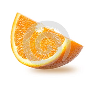 Orange fruit slice