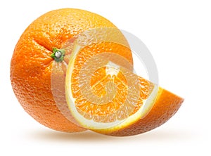 Orange fruit slice