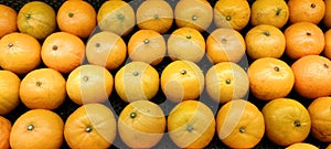 Orange fruit in supermarket Banda aceh City