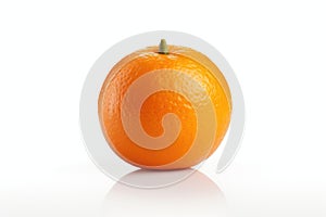 Orange fruit on white