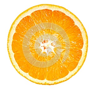 Orange fruits isolated Clipping Path