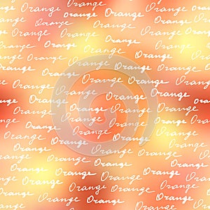 Orange geometric background