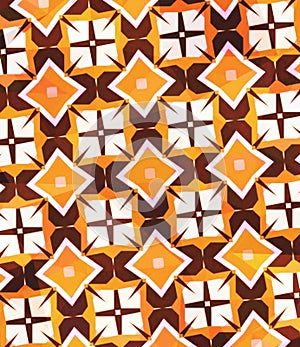Orange geometric