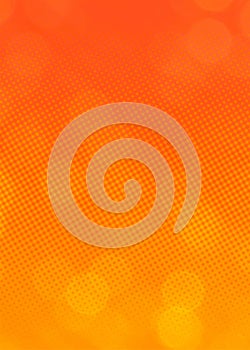 Orange gradient plain vertical background Illustration, Sufficient for online ads, banners, posters, and design works