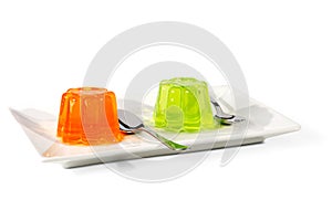 Orange and green Jelly